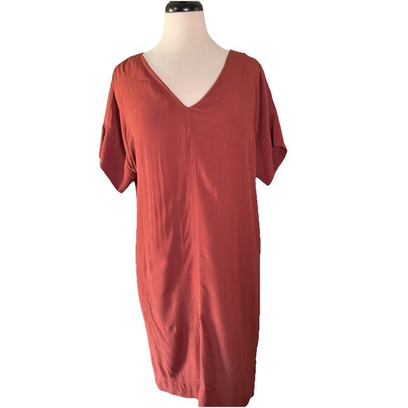 Women's Madewell Rust Lightweight Dress Size Small - Picture 1 of 5